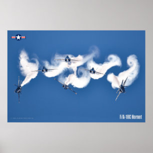 POSTER HORNET F/A-18C