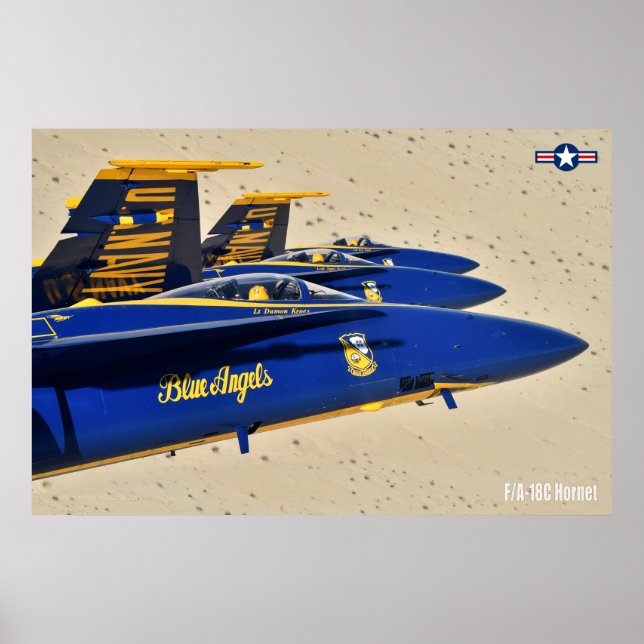 POSTER HORNET F/A-18C (Frente)