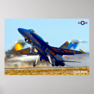 POSTER HORNET F/A-18C
