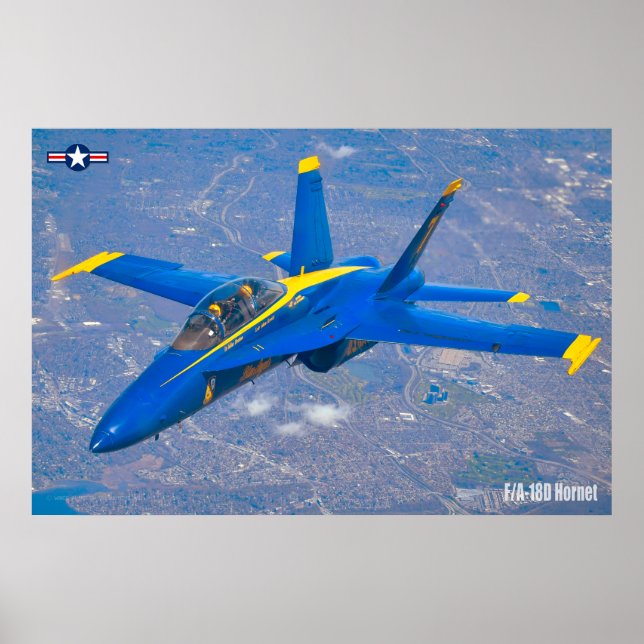 POSTER HORNET F/A-18D (Frente)