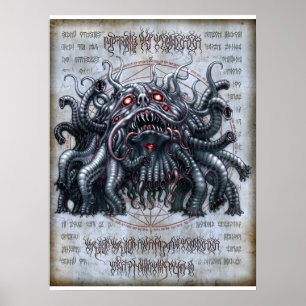 Poster Horror 18x24 de Dunwich