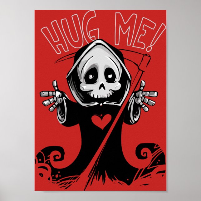 Poster Horror Demônio Gótico (Frente)