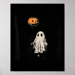 Poster Horror Ghost Halloween Horror Fall Spooky Season V