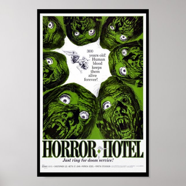 POSTER HORROR HOTEL (Frente)