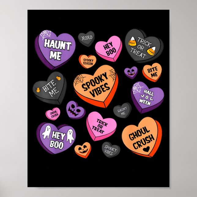 Poster Horror Soky Candy Heart Valentines Day Lover Tee H (Frente)