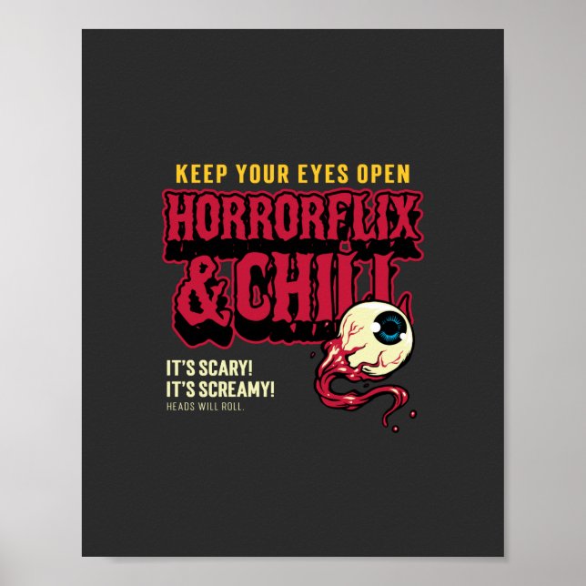 Poster Horrorflix E Chill (Frente)