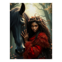 Horse e Companion Fantasy Art