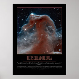Poster HORSEHEAD NEBULA - Hubble