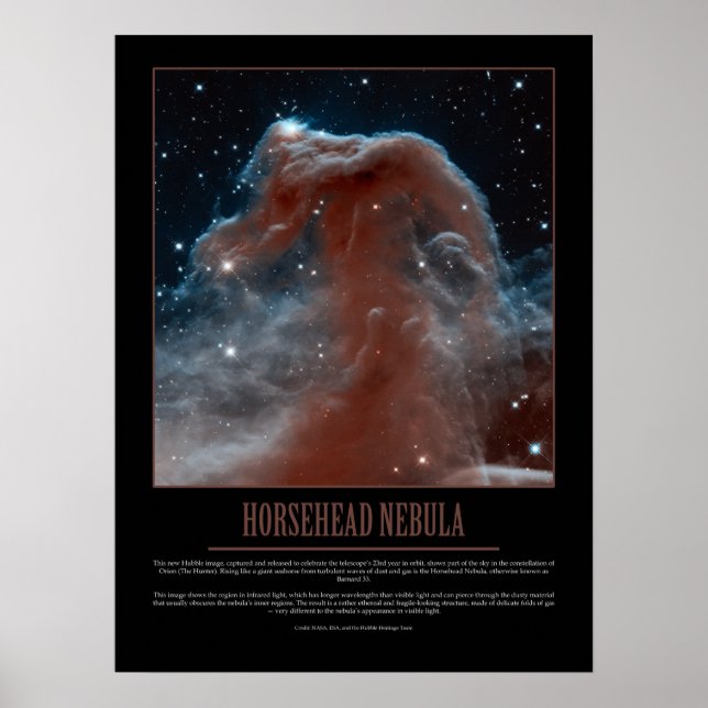 Poster HORSEHEAD NEBULA - Hubble (Frente)