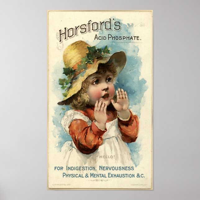 Poster Horsford - 1898 (Frente)