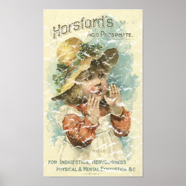 Pôster Horsfords-1898 - aflitos (Frente)