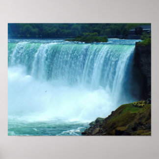 Poster Horshoe Falls Landscape 11x14