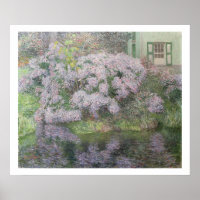 Hortênsias nas margens do rio Lys, 1898 (ó