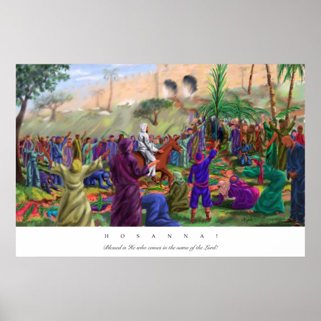 Pôster Hosanna (Frente)