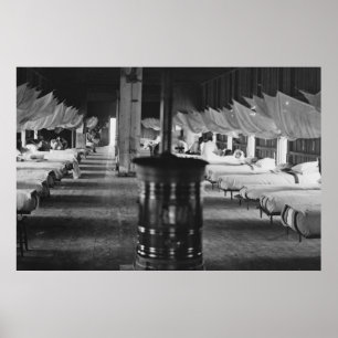 Pôster Hospital da Guerra Civil, 1864