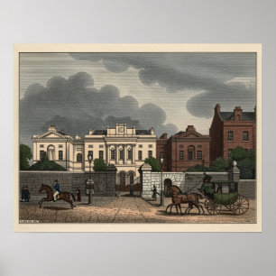 Poster Hospital de St. Patrick Dun em Dublin, Irlanda 183