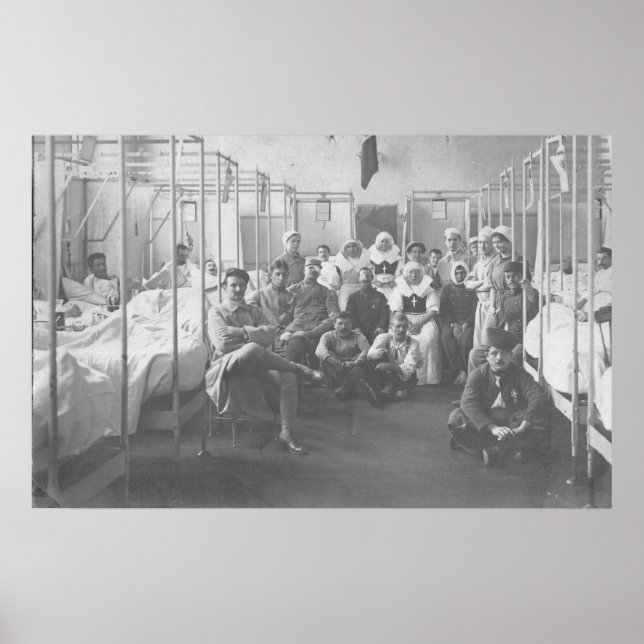 Pôster Hospital Francês (Frente)