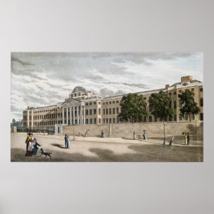 Poster Hospital novo de Bethlem, os campos de St George