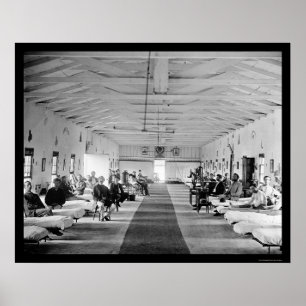 Poster Hospital quadrado do arsenal em Washington, C.C.