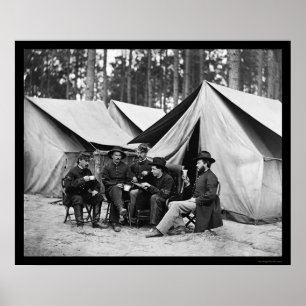 Pôster Hospital Stewards em Petersburgo, VA 1864