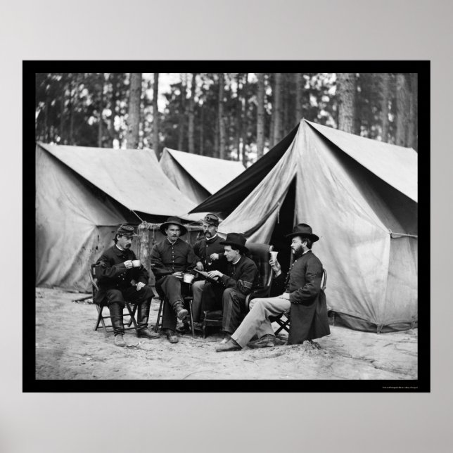 Pôster Hospital Stewards em Petersburgo, VA 1864 (Frente)