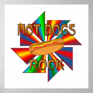 Pôster Hot Dogs Rock