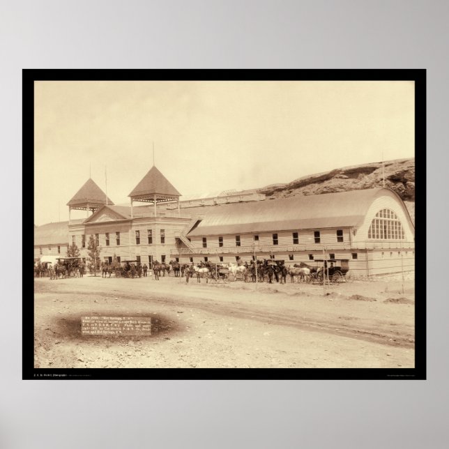 Poster Hot Primavera Plunge Bath House SD 1891 (Frente)