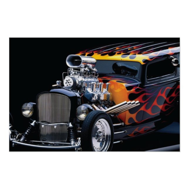 Pôster Hot rod (Frente)