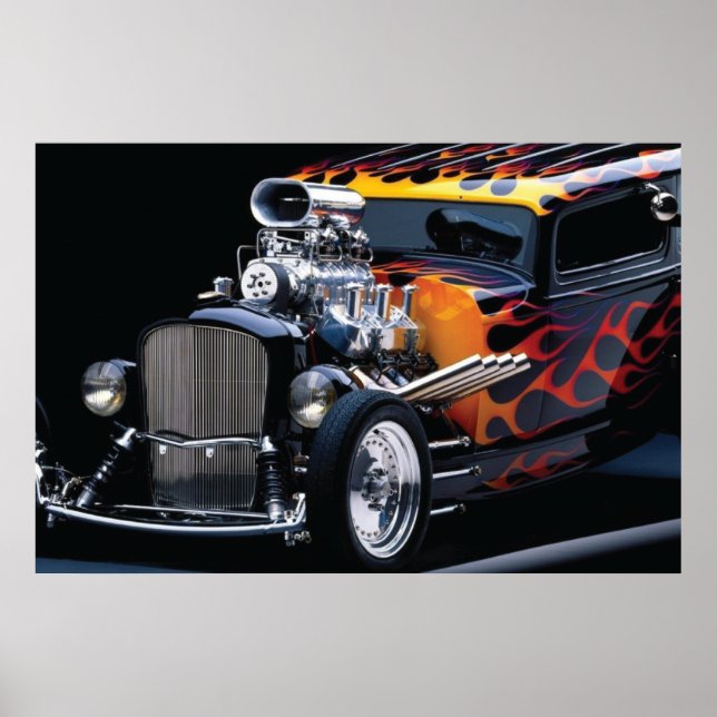 Poster Hot rod (Frente)