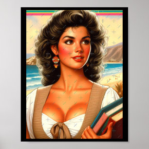 Poster Hot Teacher Sticker