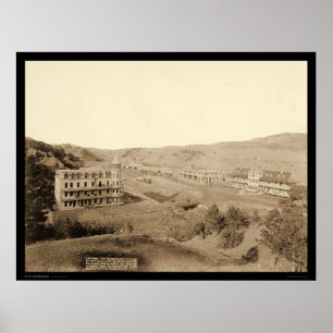 Pôster Hotéis de Gillispie & Minnekahta Hot Springs SD