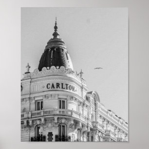 Poster Hotel Carlton em Cannes