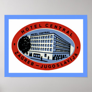 Pôster Hotel Central Zagreb