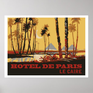 Poster Hotel de Paris (Cairo)