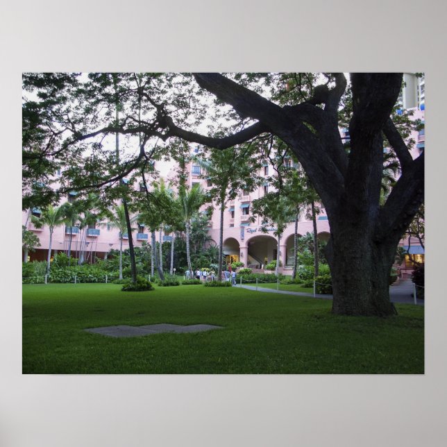 POSTER HOTEL DE PINK ROYAL HAWAIIAN (Frente)