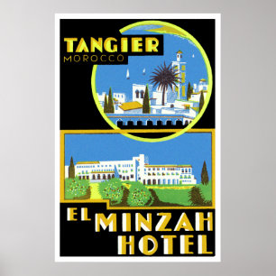 Pôster Hotel do EL Minzah, Tânger
