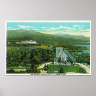 Poster Hotel do Mt Washington, opinião da capela de