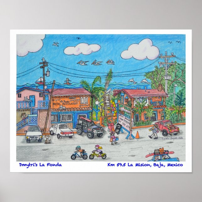 Poster Hotel e restaurante La Fonda, de Dmytri (Frente)