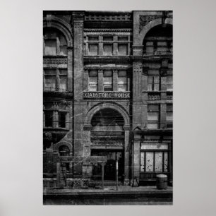 Poster Hotel Gladstone No 3 Versão de Filme Antigo