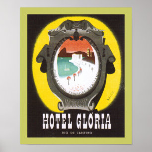 Poster Hotel Gloria Rio de Janeiro (canvas)