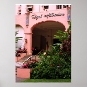 Poster Hotel havaiano real