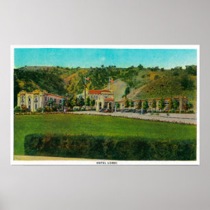 Poster Hotel Lebec e rota de GroundsRidge, CA