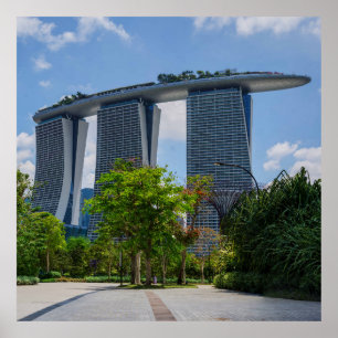 Poster Hotel Marina Bay Sands Singapura