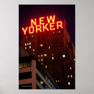Poster Hotel New Yorker