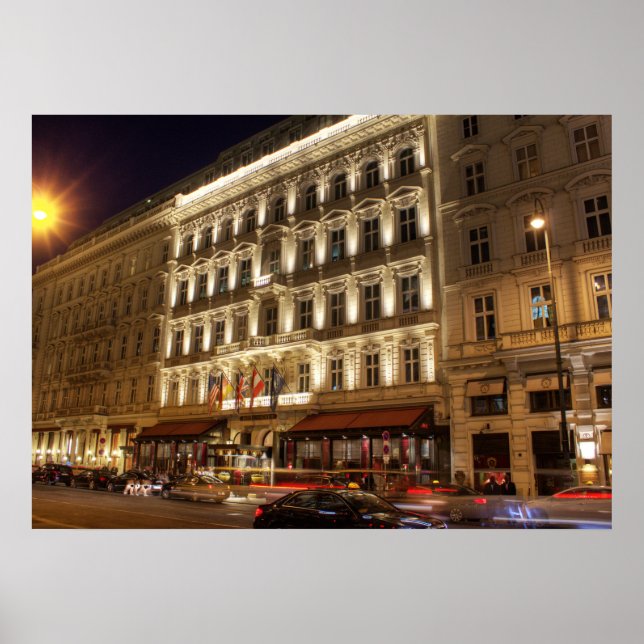 Poster Hotel Sacher (Frente)