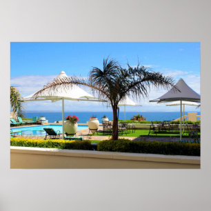 Pôster Hotel Swimming Pool and Gardens