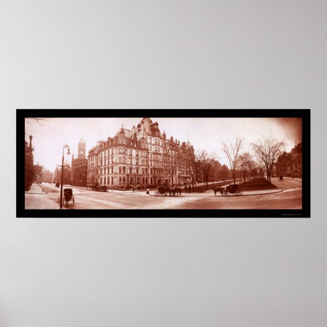 Pôster Hotel Vendome, Boston Photo 1903 (Frente)