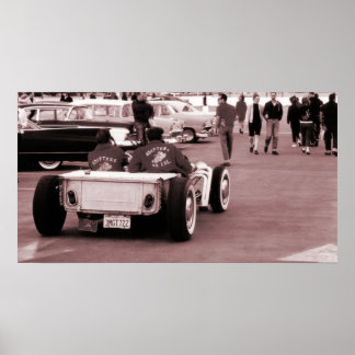 Pôster Hotrodders de Rock e Roll