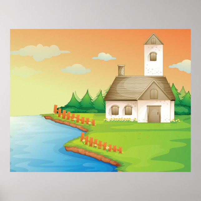 Poster House By The River (Frente)