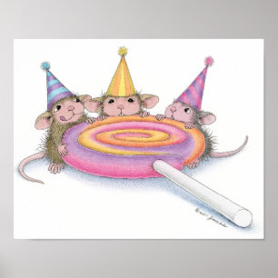 Poster House-Mouse Designs® -  Wall Art